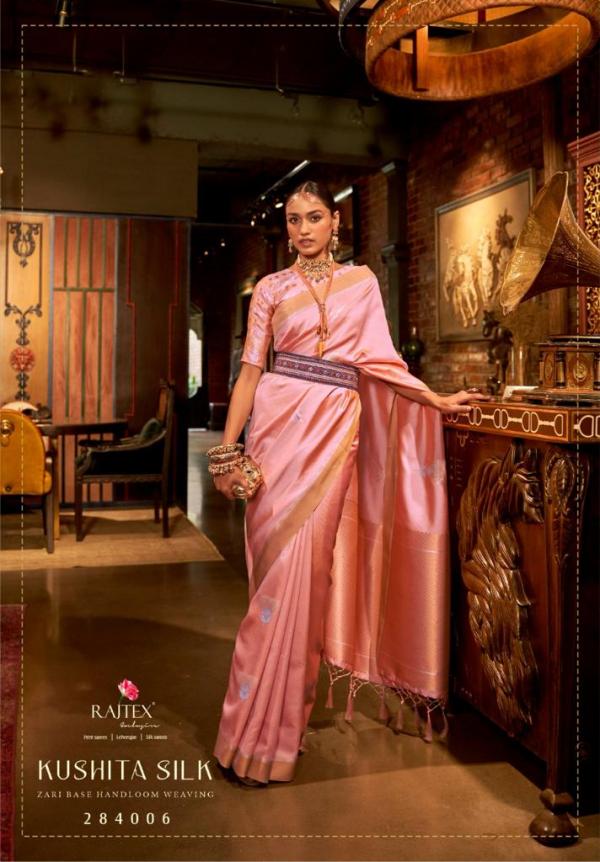 Rajtex Kushita Silk Designer Heavy Saree Collection